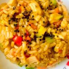 Una foto de Arroz frito tipo Lily