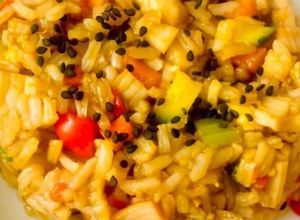 Una foto de Arroz frito tipo Lily