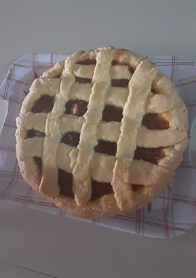 Una foto de Pastafrola de membrillo