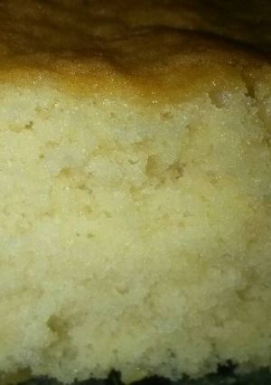 صورة لوصفة الكيكة الإسفنجية