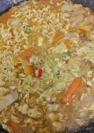 Foto resep Indomie tek tek kuah