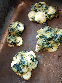 Una foto de Buñuelos de espinaca y queso
