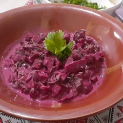 A picture of Cold beetroot side.
