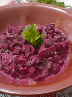 A picture of Cold beetroot side.