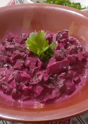 A picture of Cold beetroot side.