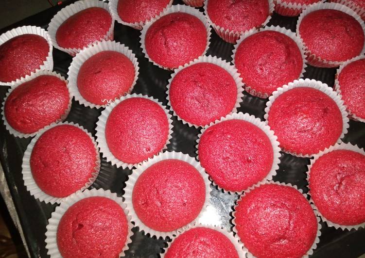 Simple Way to Make Quick Red velvet