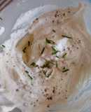 Queso crema saborizado