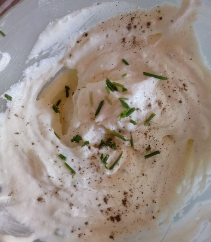 Una foto de Queso crema saborizado