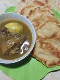 Roti Naan dan Gulai Ayam (Resep Mudah) Non Santan