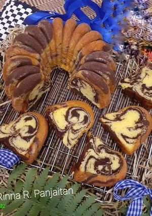 Foto resep Marmer Butter Cake Kuno