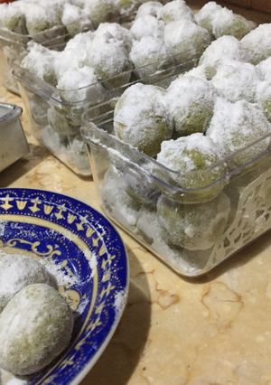 Foto resep Putri salju Green tea #beranibaking