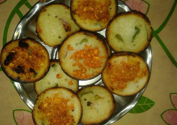 Recipe of Homemade Semolina Appe