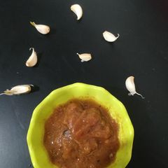 Garlic Chutney (roasted) A picture of Garlic Chutney (roasted).