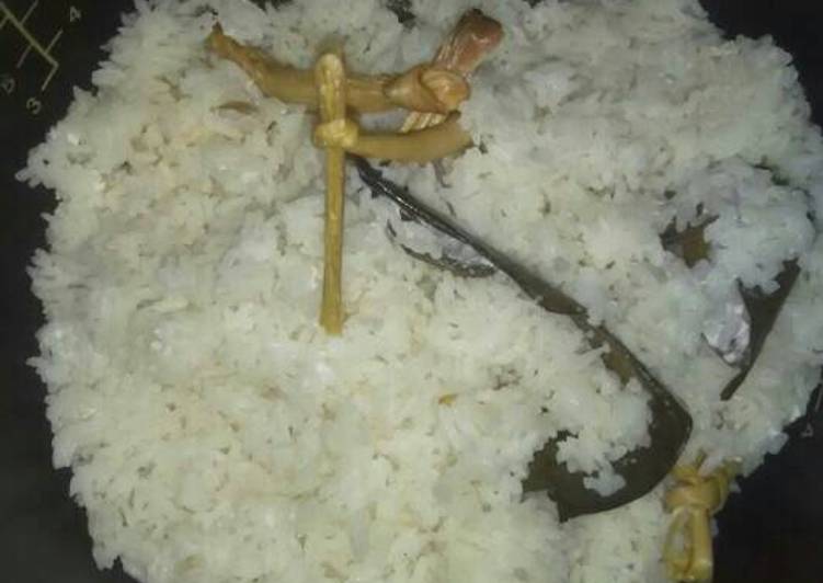 Cara Gampang Menyiapkan Nasi uduk ricoker simpel tapi enak Anti Gagal