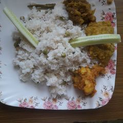 Peas pulao A picture of Peas pulao.