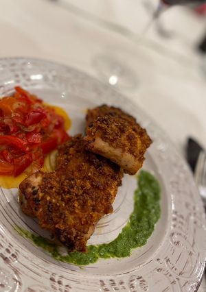 Foto di Pollo piccante al forno