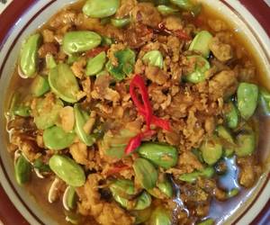 Cara Cepat Telur orak arik campur petai bumbu kecap Enak Sederhana Cara Cepat Telur orak arik campur petai bumbu kecap Enak Sederhana