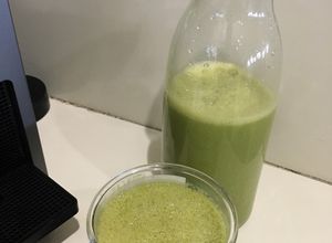 Una foto de Batido de Aloe Vera-Naranja-Maca (smoothie)