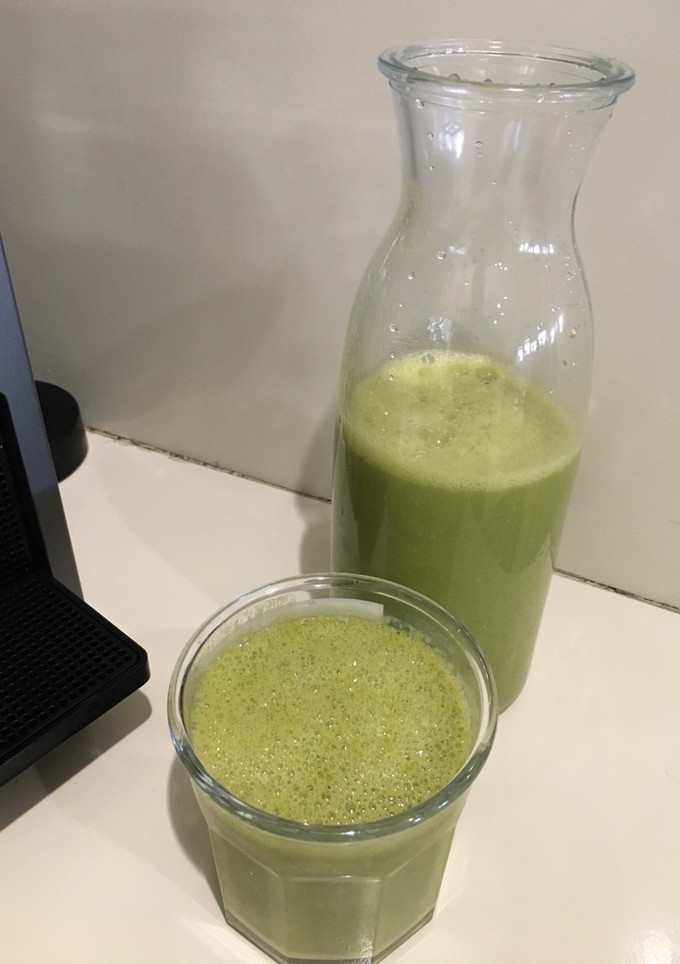 Una foto de Batido de Aloe Vera-Naranja-Maca (smoothie)