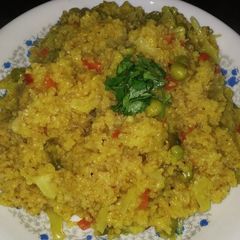 Vegetable Dalia Recipe A picture of Vegetable Dalia Recipe.