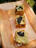 Blondie Brownies with Oats (Brownis putih)