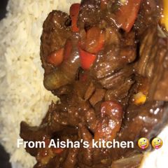 A picture of Beef fajita.