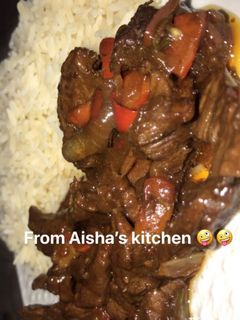 A picture of Beef fajita.