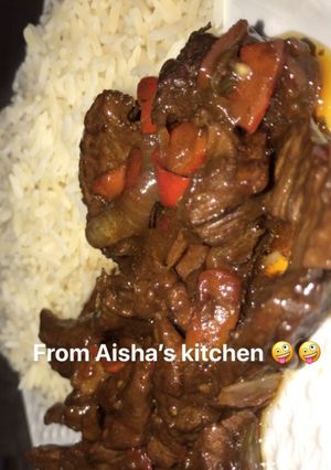 A picture of Beef fajita.