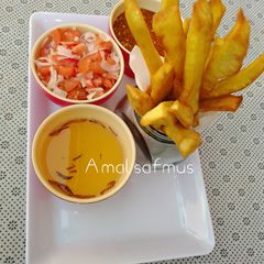 A picture of Fried sweet potatoes.