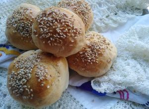 Una foto de Bollos rellenos de queso philadelphia