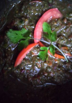 A picture of Tangy Anardana Chutney ln kundi Sota.