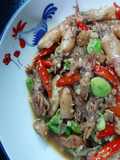 Tumis Cumi Asin Pete Tempe