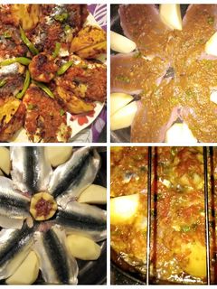 صورة لوصفة طاجين الحوت في الفورن