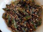 A picture of bhindi masala besan