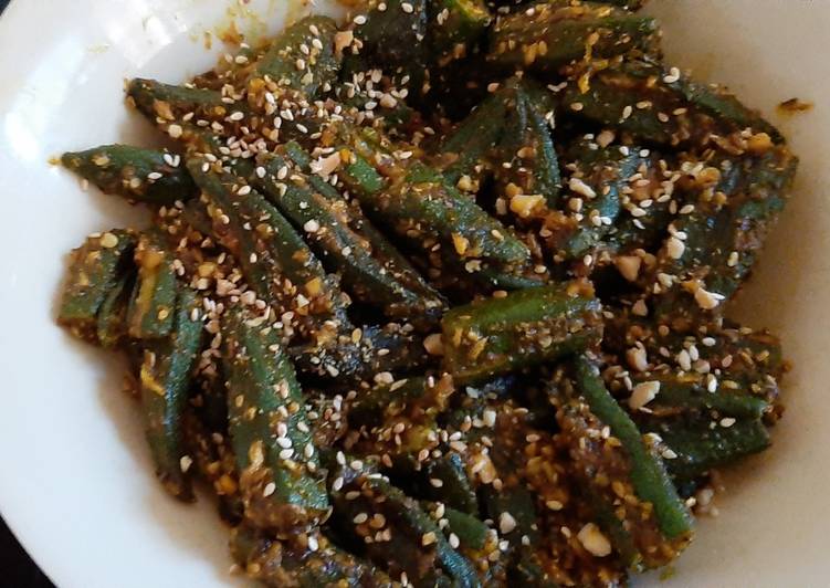 Stuffed Masala Bhindi