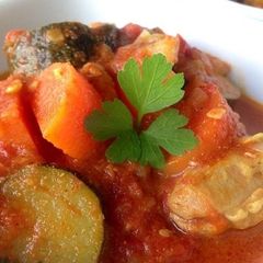 A picture of Spiced Chicken and Vegetable Stew.