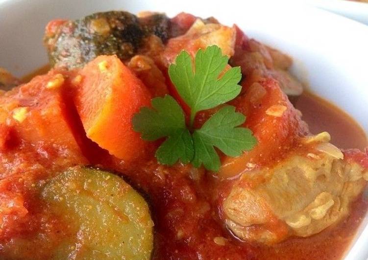 Recipe of Ultimate Spiced Chicken and Vegetable Stew