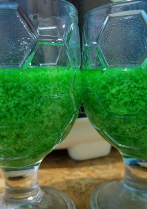 Foto resep Puding lumut(full lumut)
