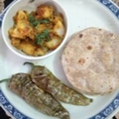 A picture of Aloo Sabji.