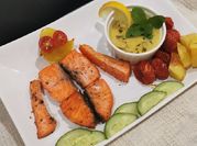 Gambar baked salmon