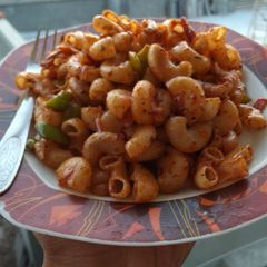 A picture of Macaroni in different way.