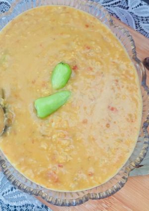 A picture of Daal Sabzi.