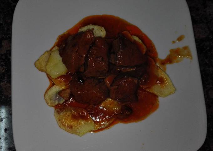 Carne guisada Receta de SOLEG SOL- Cookpad