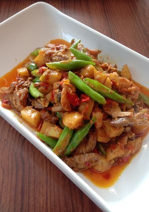 Foto resep Sambel goreng campur