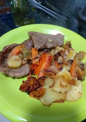 Una foto de Bifes a la cacerola