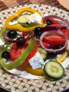 Una foto de Ensalada Griega