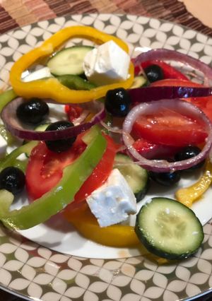 Una foto de Ensalada Griega