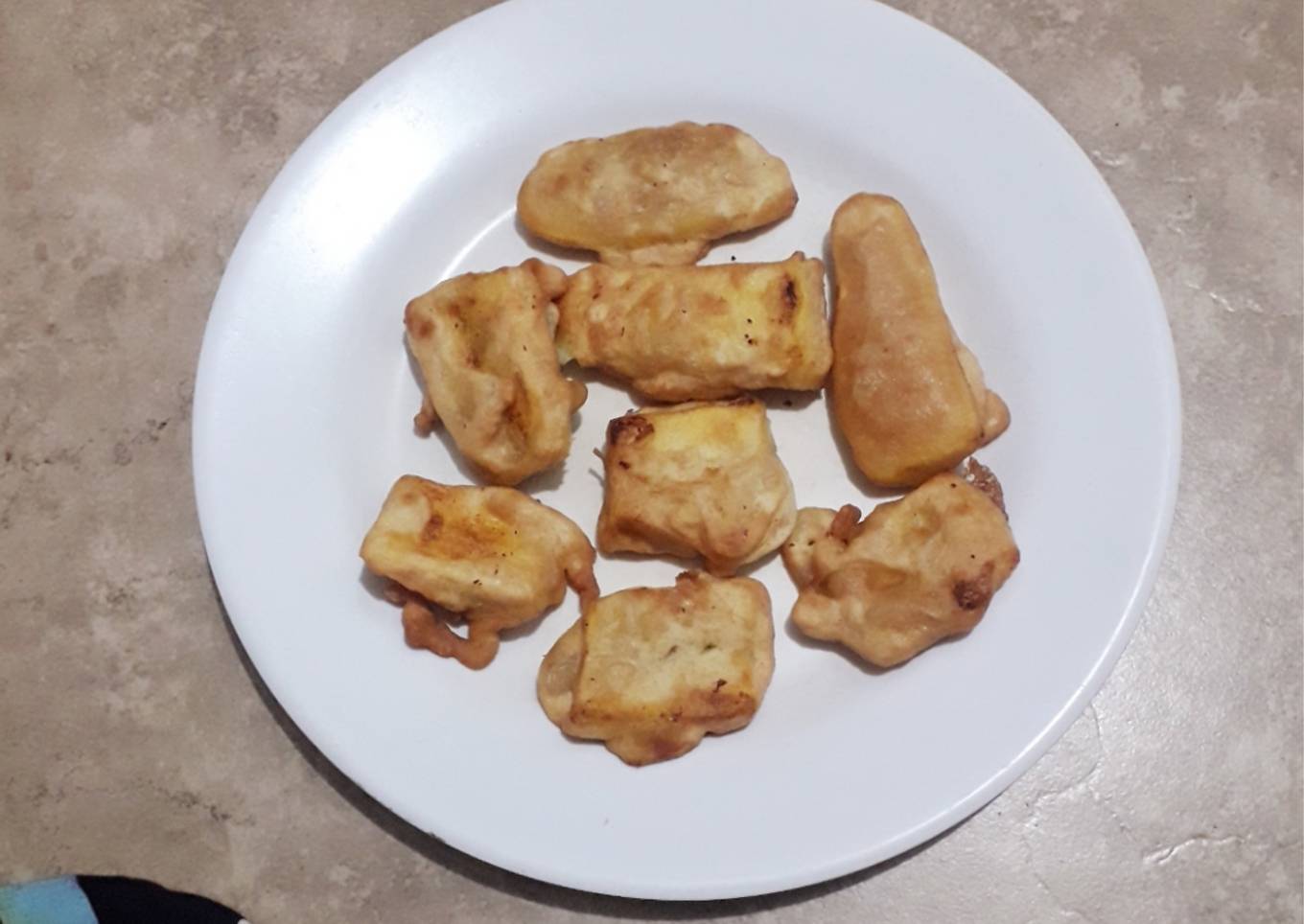 Pisang goreng keju