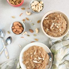 A picture of Suji halwa.