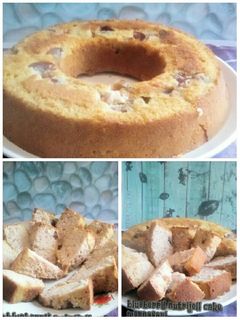 Foto resep Blueberry nutrijell cake(bolu nutrijell)